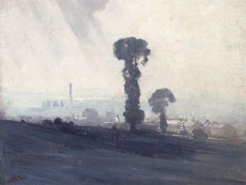 View of Hampstead Heath from Fack Straw's Castle, Arthur streeton